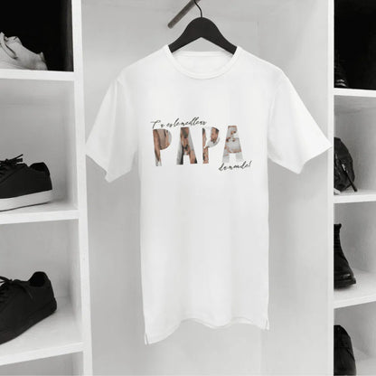 Tee-shirt personnalisé Lettres photo – cadeau original personnalisé – Les Créations des A