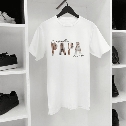Tee-shirt personnalisé "Lettres photo"
