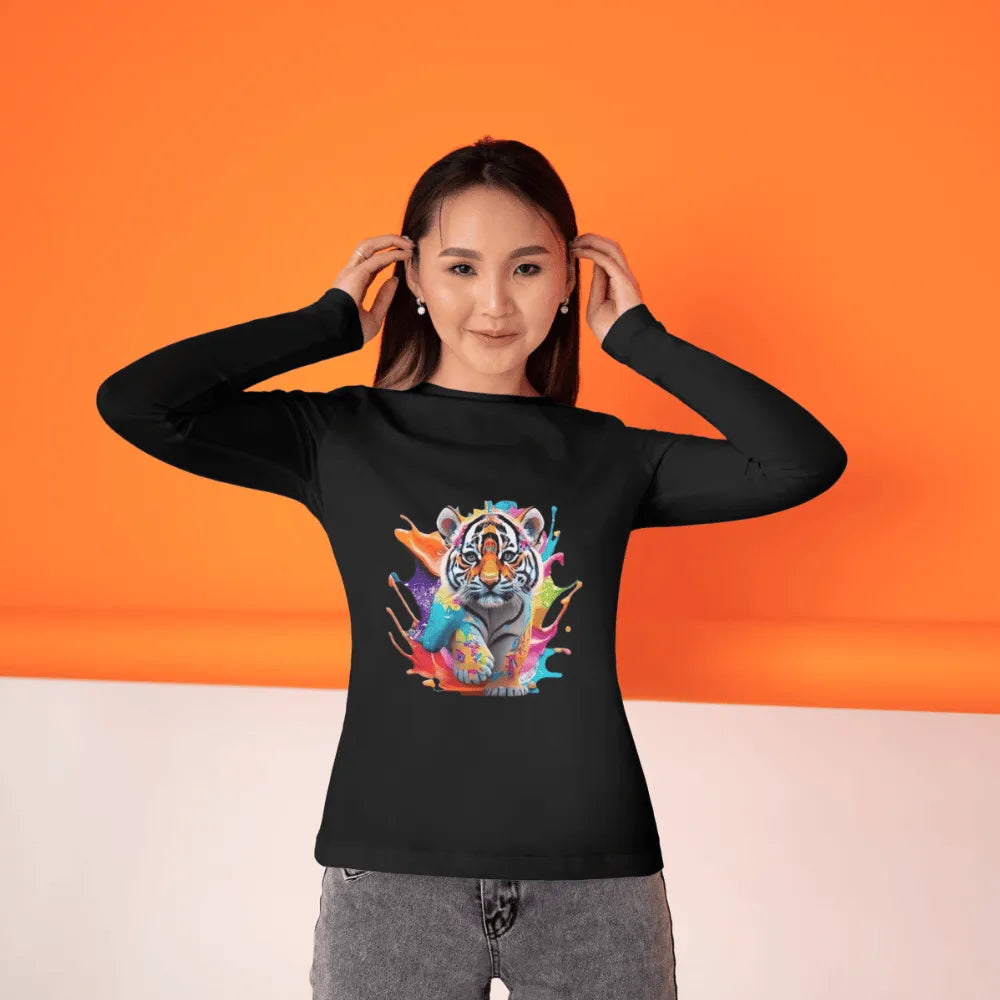 Tee-shirt manches longues personnalisable – vêtement enfant personnalisé – Les Créations des A