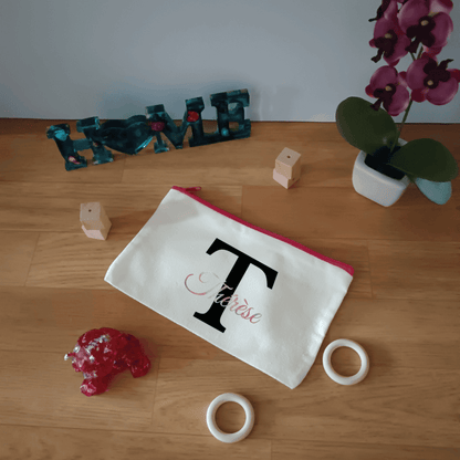 Trousse en coton personnalisable